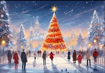 Поздравляем с Новым годом и Рождеством!